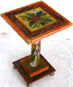 Sticks: Small Pedestal Table
